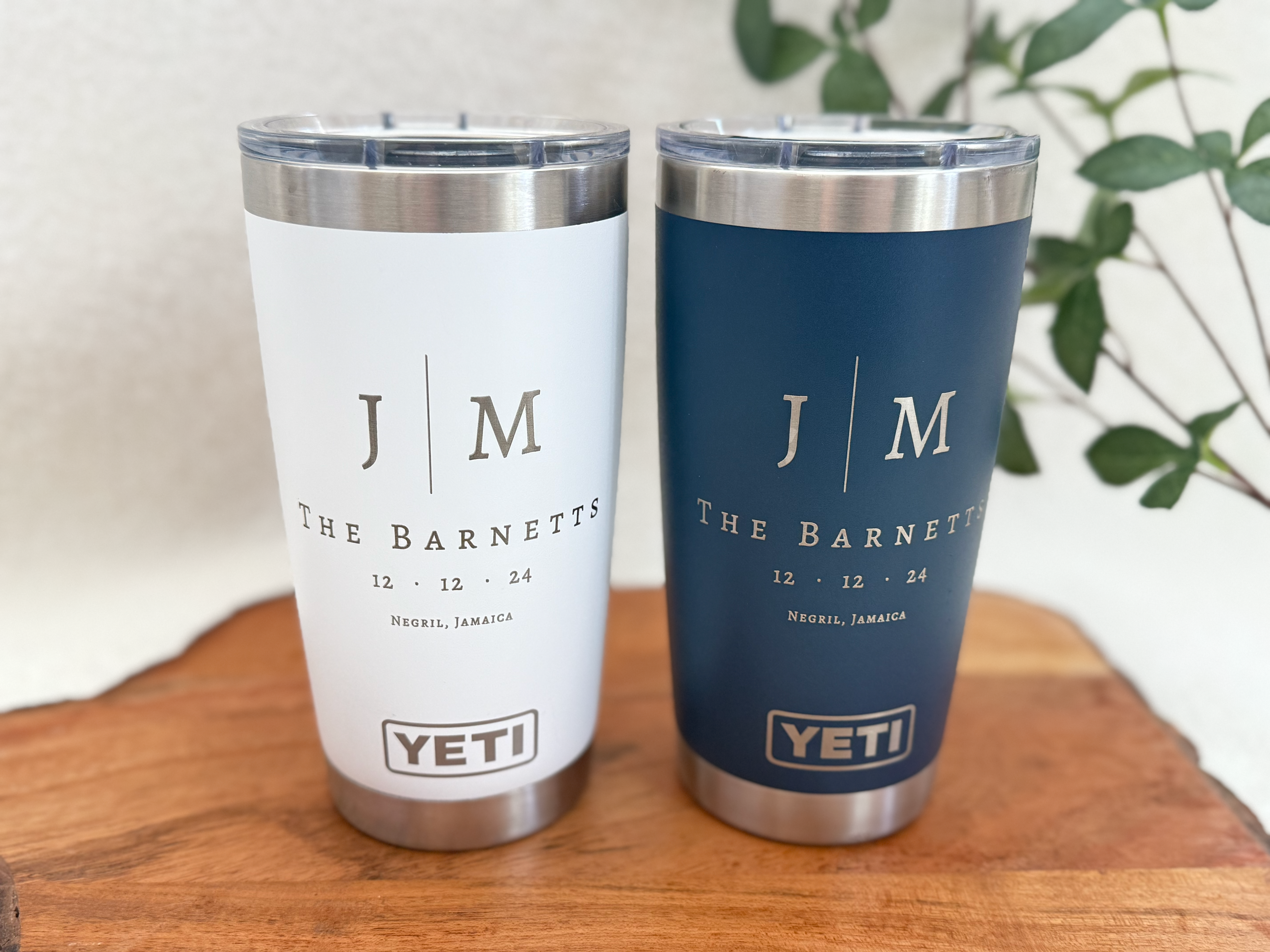 20oz Yeti Wedding Tumbler
